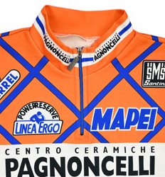 SANTINI MAPEI CYCLING SHIRT S