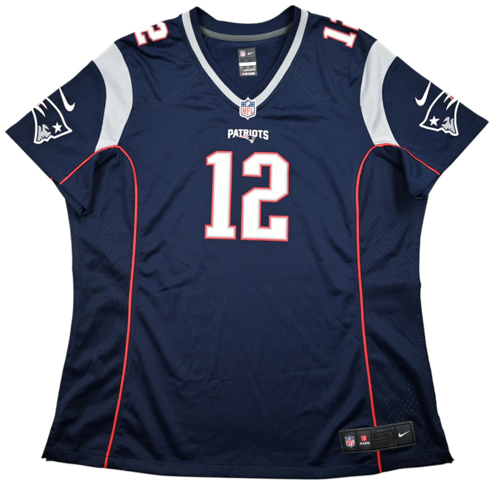 NEW ENGLAND PATRIOTS *BRADY* NFL SHIRT WOMENS XXL