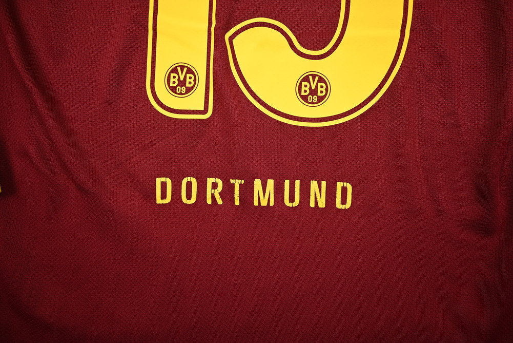 2007-08 BORUSSIA DORTMUND *HUMMELS* PLAYER ISSUE LONGSLEEVE SHIRT S