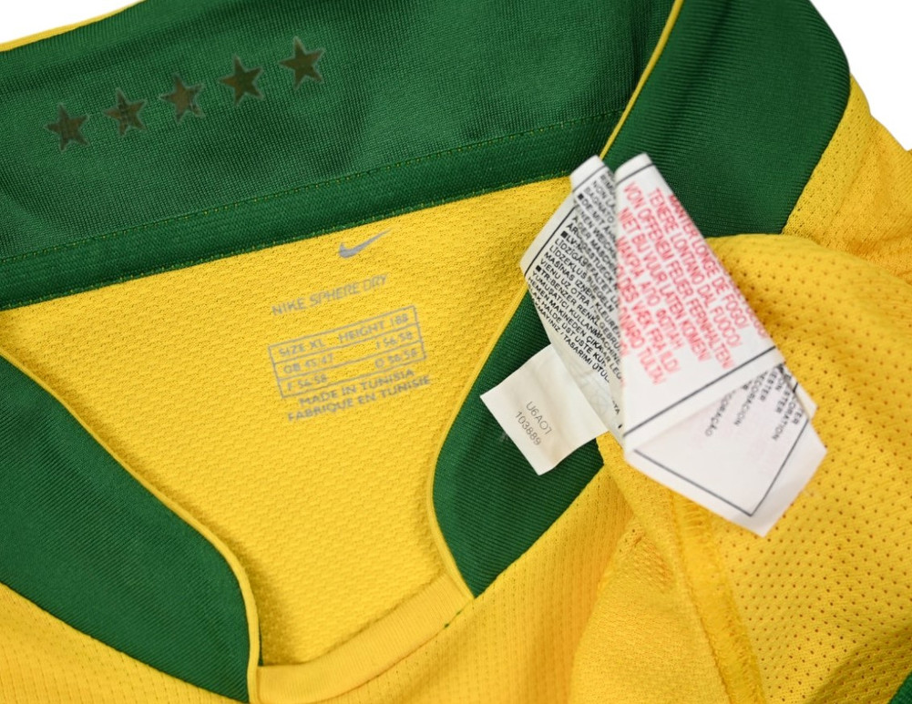 2006-08 BRAZIL *RONALDINHO* SHIRT XL