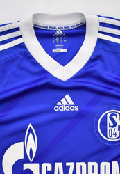 2012-14 SCHALKE 04 LONGSLEEVE SHIRT S