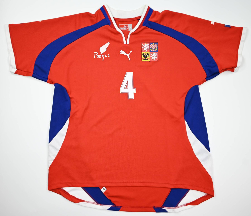 2000-02 CZECH REPUBLIC *NEDVED* SHIRT XL
