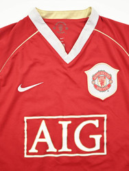 2006-07 MANCHESTER UNITED *SMITH* SHIRT S