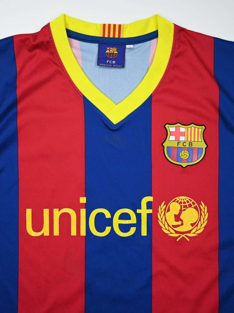 2010-11 FC BARCELONA *DAVID VILLA* KOSZULKA M