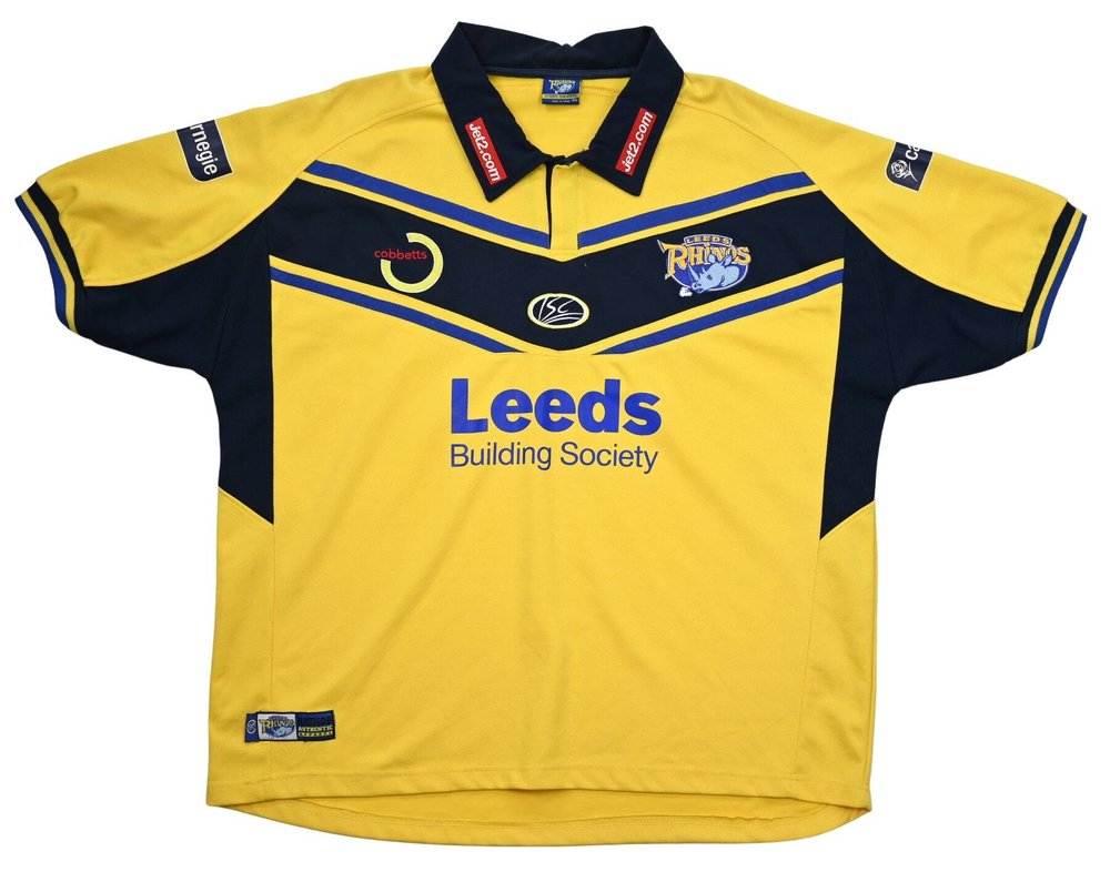 LEEDS RHINOS RUGBY SHIRT 4XL