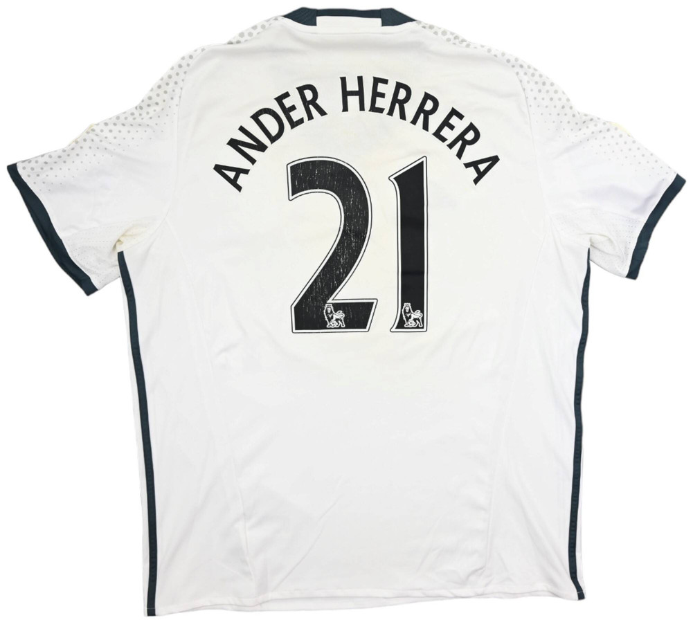 2016-17 MANCHESTER UNITED *ANDER HERRERA* SHIRT XL