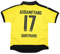 2015-16 BORUSSIA DORTMUND *AUBAMEYANG* SHIRT L. BOYS