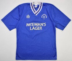 1990-92 GLASGOW RANGERS SHIRT S