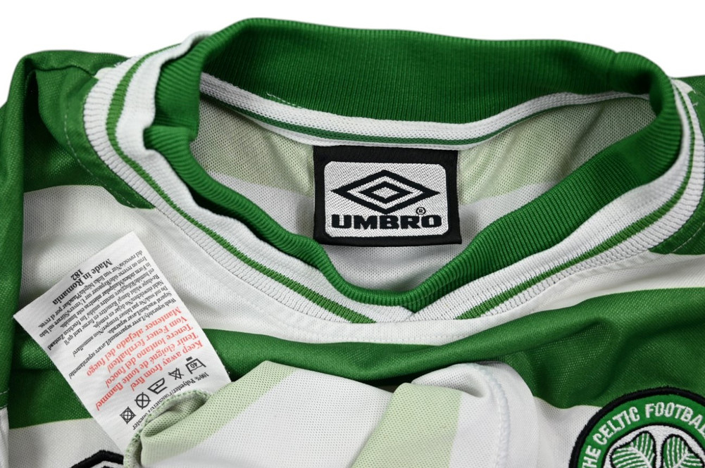 1999-01 CELTIC GLASGOW LONGSLEEVE SHIRT L