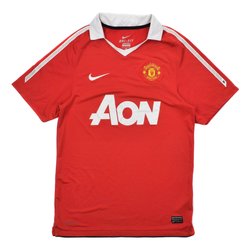 2010-11 MANCHESTER UNITED *CHICHARITO* SHIRT L. BOYS