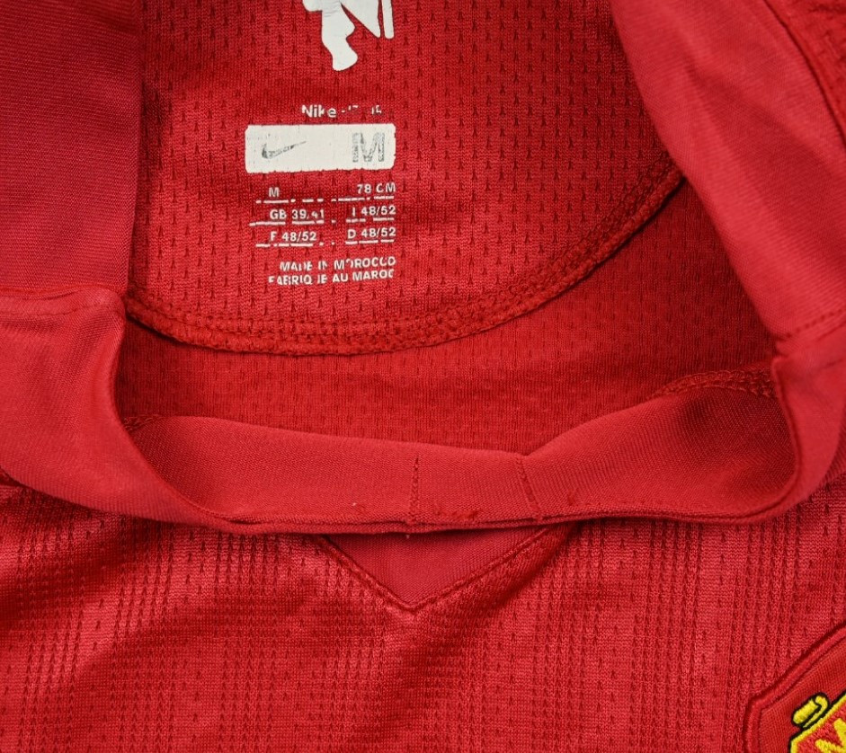 2007-09 MANCHESTER UNTIED *VIDIC* SHIRT M