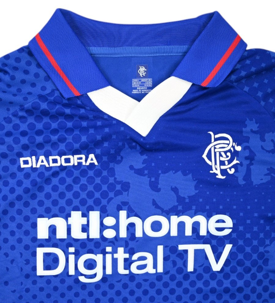 2002-03 GLASGOW RANGERS SHIRT L
