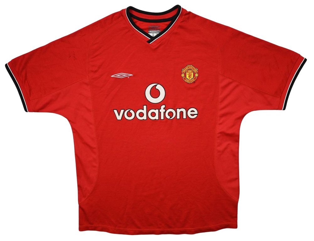 2000-02 MANCHESTER UNITED SHIRT L