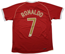 2006-07 MANCHESTER UNITED *RONALDO* KOSZULKA XL