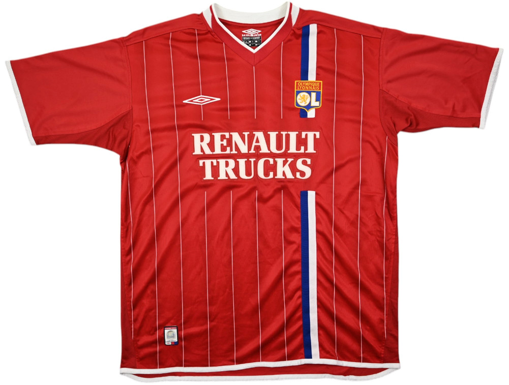 2003-04 OLYMPIQUE LYON KOSZULKA XL