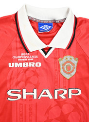 1999-00 MANCHESTER UNITED *BECKHAM*  SHIRT L