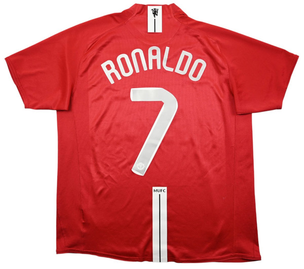 2007-09 MANCHESTER UNITED *RONALDO* SHIRT M