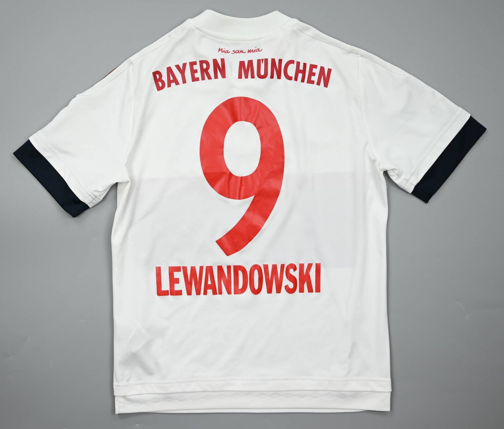 2015-16 BAYERN MUNCHEN *LEWANDOWSKI* KOSZULKA M. BOYS