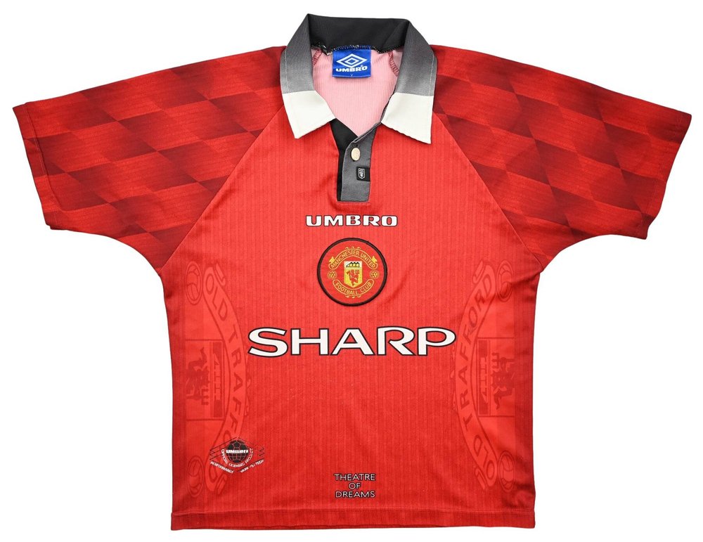 1996-98 MANCHESTER UNITED SHIRT XL. BOYS