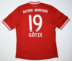 2013-14 BAYERN MUNCHEN *GOTZE* SHIRT L
