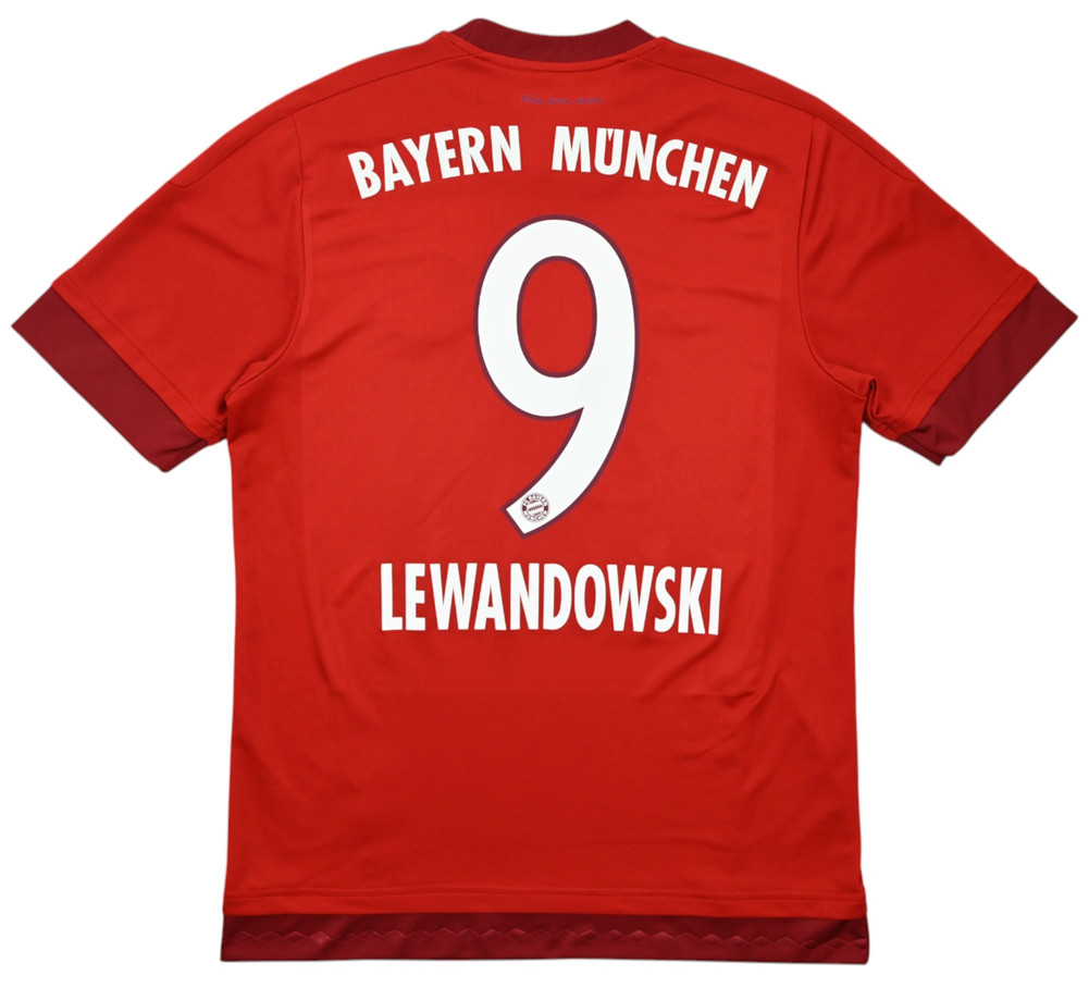 2015-16 BAYERN MUNCHEN *LEWANDOWSKI* KOSZULKA M