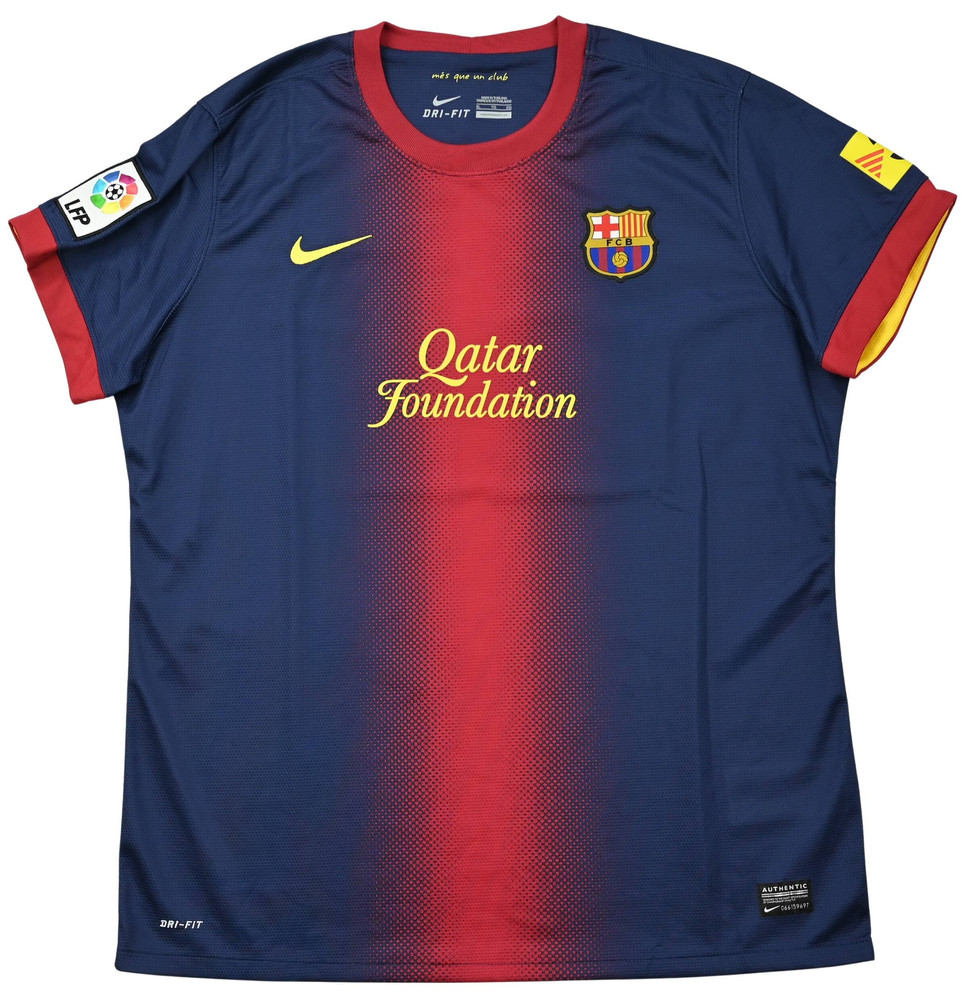 2012-13 FC BARCELONA SHIRT WOMENS XL