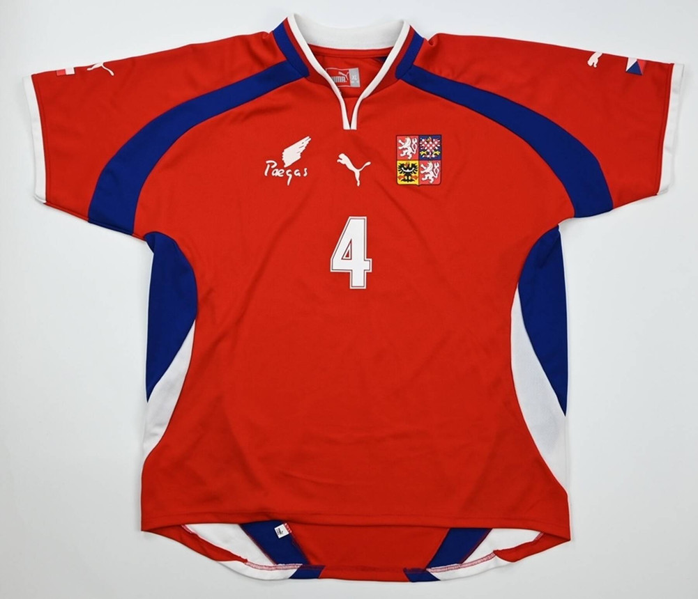 2000-02 CZECH REPUBLIC *NEDVED* SHIRT XL