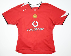 2004-06 MANCHESTER UNITED SHIRT WOMENS M