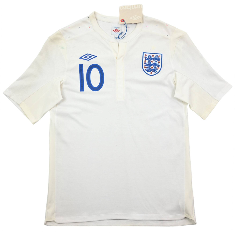 2011-12 ENGLAND *ROONEY* SHIRT M