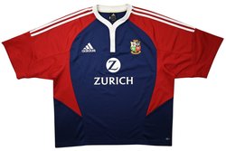 BRITISH AND IRISH LIONS RUGBY SHIRT XXL