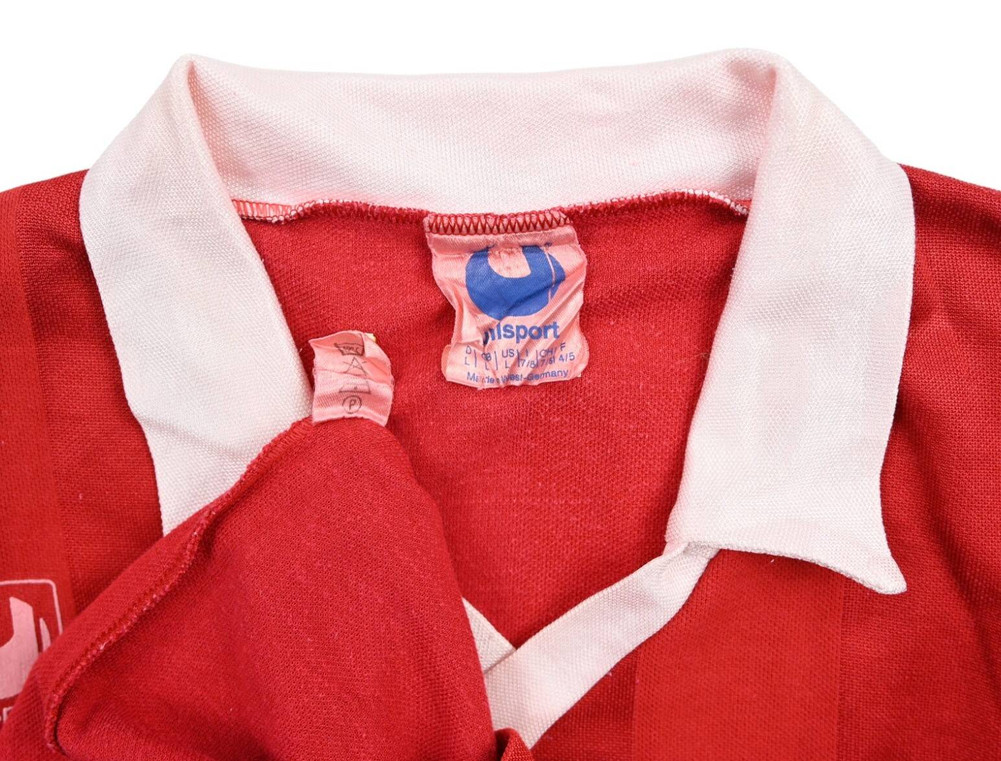 UHLSPORT OLDSCHOOL #4 MADE IN WEST GERMANY SHIRT L