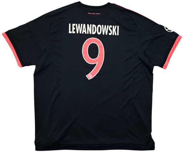 2015-16 BAYERN MUNCHEN *LEWANDOWSKI* KOSZULKA XXL