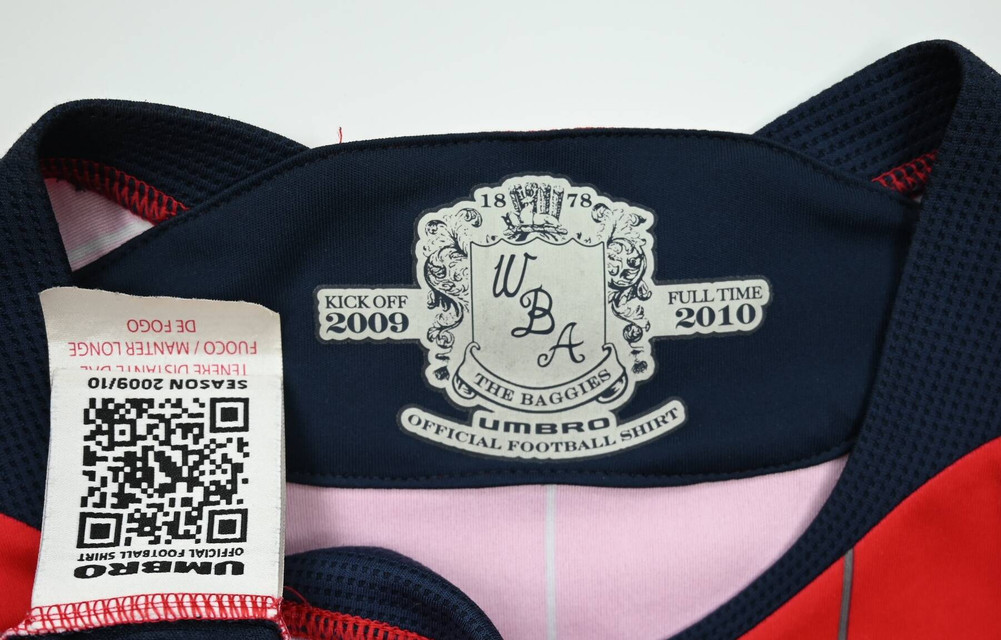 2009-10 WEST BROMWICH ALBION KOSZULKA L