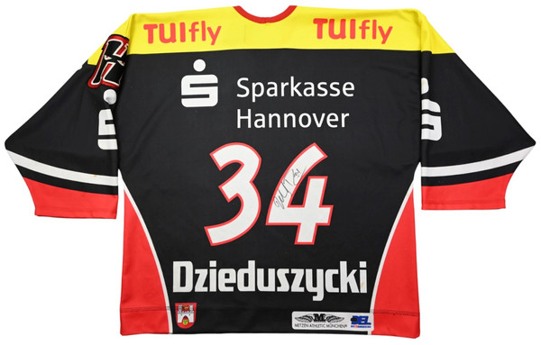 HANNOVER SCORPIONS *DZIEDUSZYCKI* HOCKEY SHIRT L 