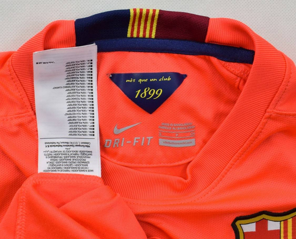 2014-15 FC BARCELONA *MESSI* SHIRT S