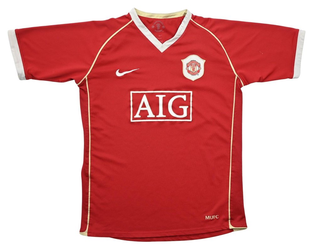 2006-07 MANCHESTER UNITED SHIRT L. BOYS