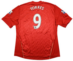 2010-12 LIVERPOOL *TORRES* SHIRT XXL