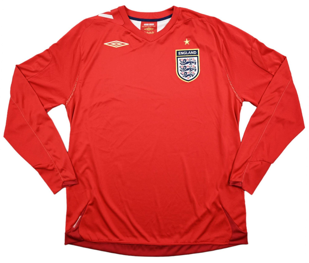 2006-08 ENGLAND LONGSLEEVE XL