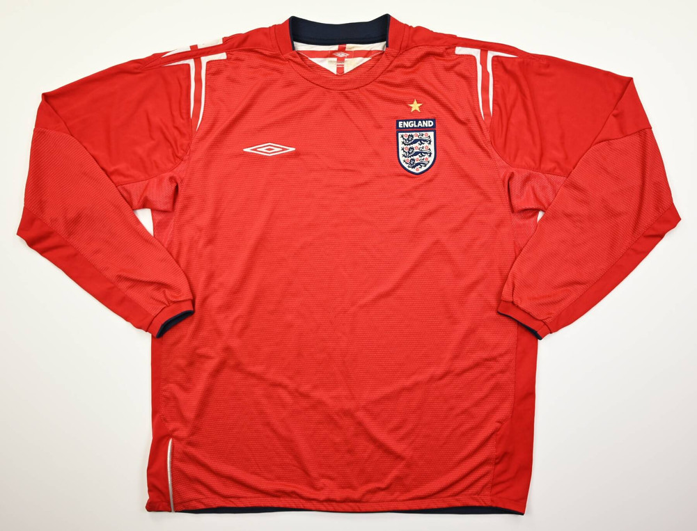 2004-06 ENGLAND LONGSLEEVE XL
