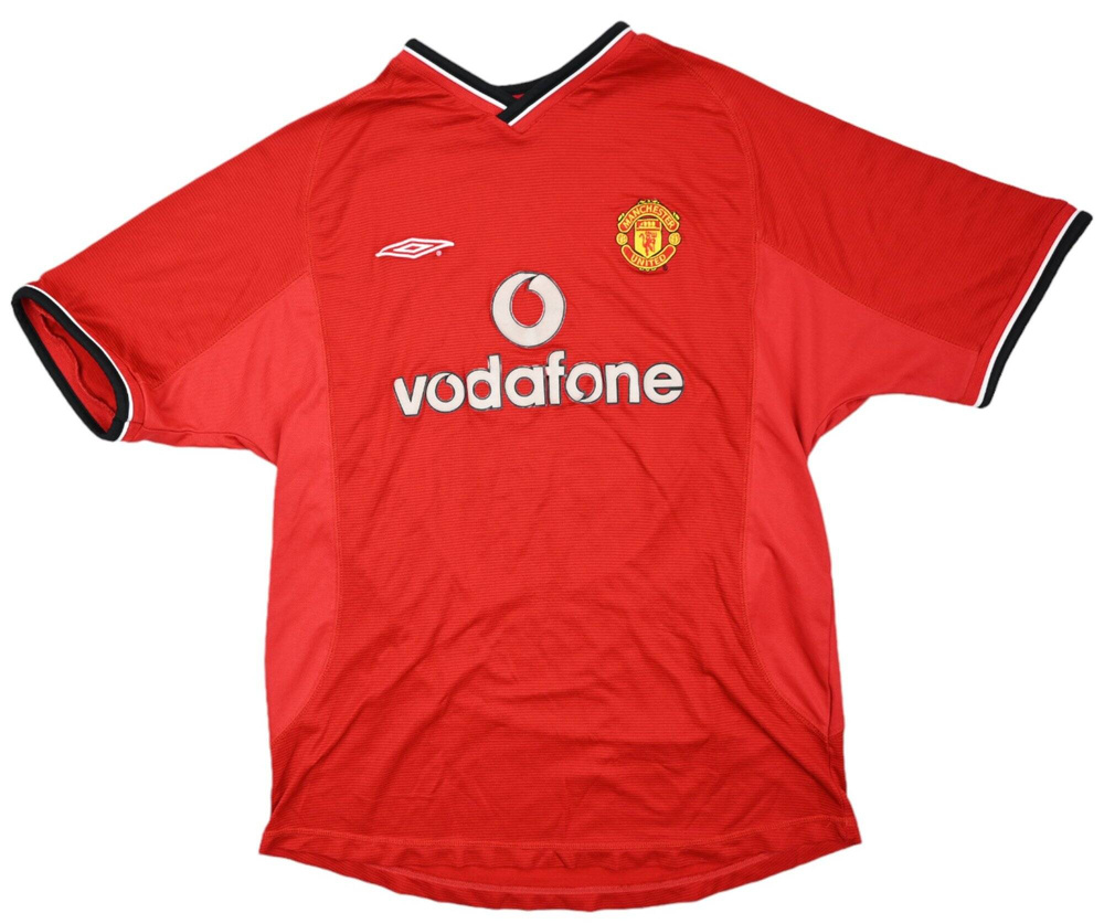 2000-02 MANCHESTER UNITED SHIRT L