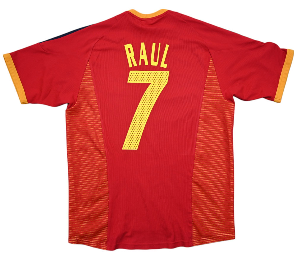 2002-04 SPAIN *RAUL* KOSZULKA M