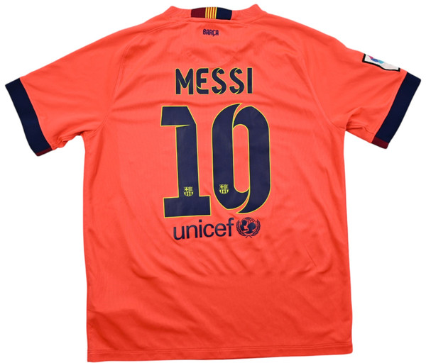 2014-15 BARCELONA *MESSI* SHIRT XL. BOYS