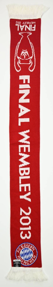 FC BAYERN MUNCHEN UEFA CHAMPIONS LEAGUE FINAL 25 MAY 2013 SCARF