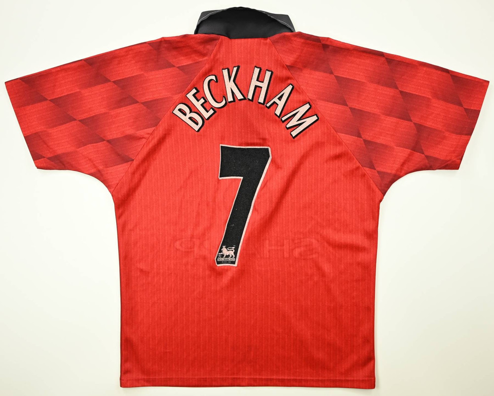 1996-98 MANCHESTER UNITED *BECKHAM* SHIRT XS