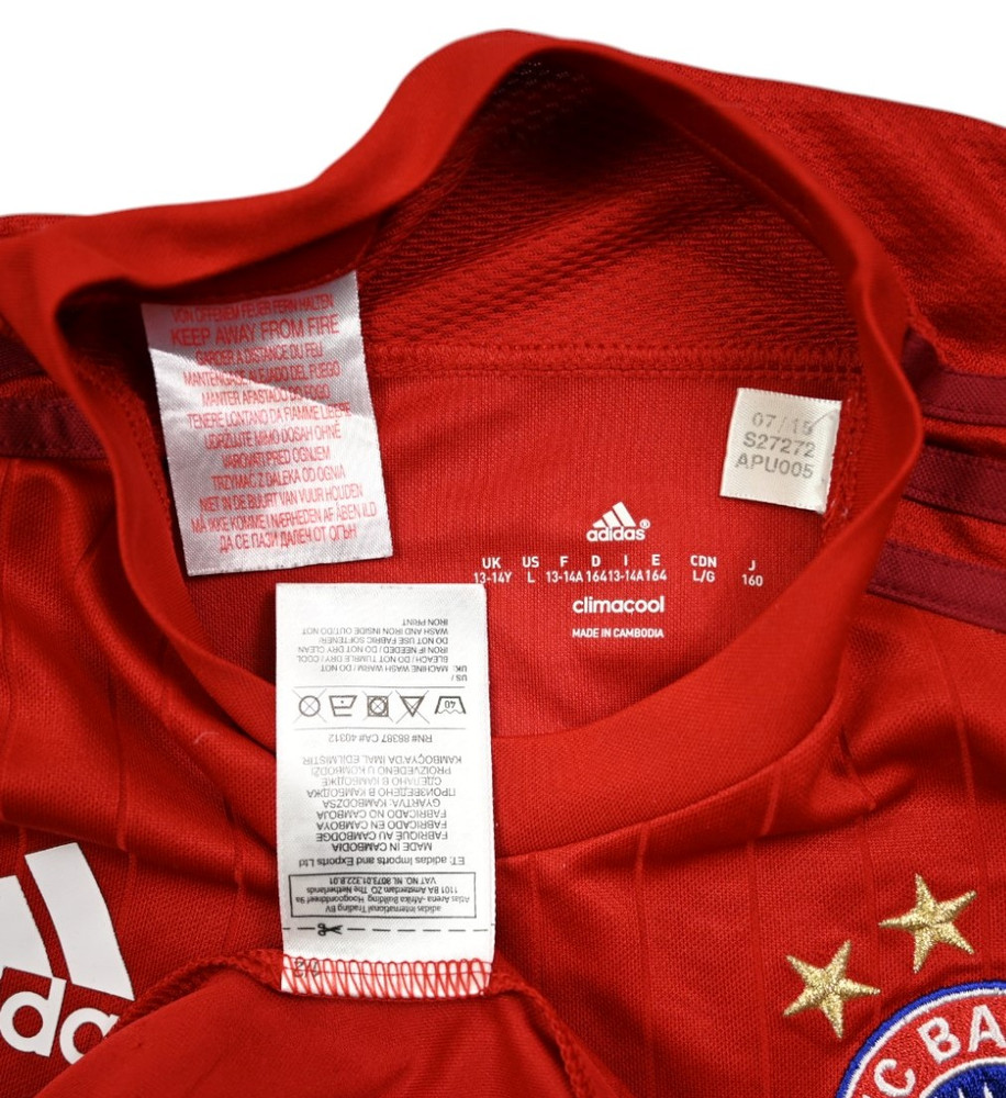 2015-16 BAYERN MUNCHEN KOSZULKA L. BOYS