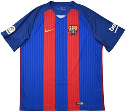 2016-17 FC BARCELONA SHIRT XL