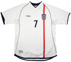 2001-03 ENGLAND *BECKHAM* SHIRT XL