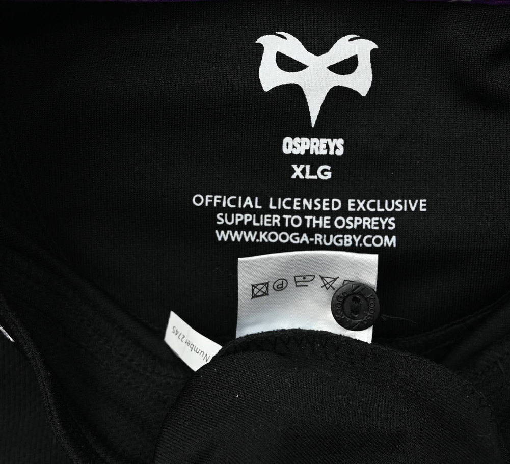 OSPREYS RUGBY SHIRT XL