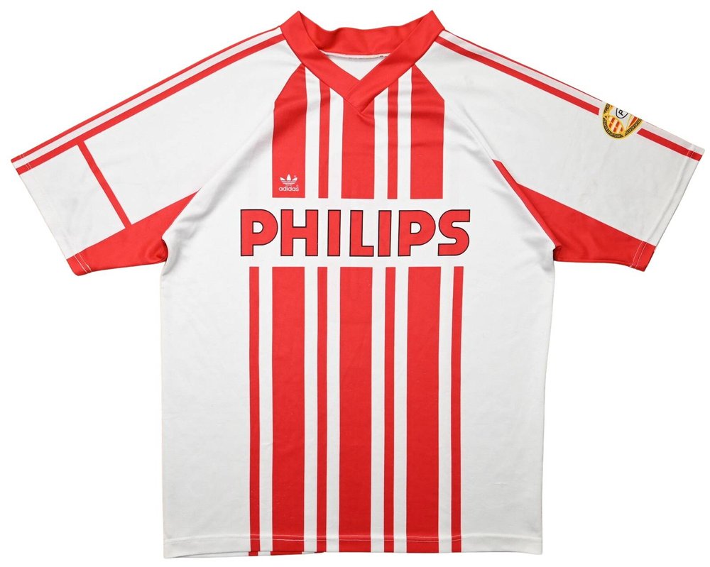 1989-90 PSV EINDHOVEN #8 MATCH ISSUE SHIRT XL