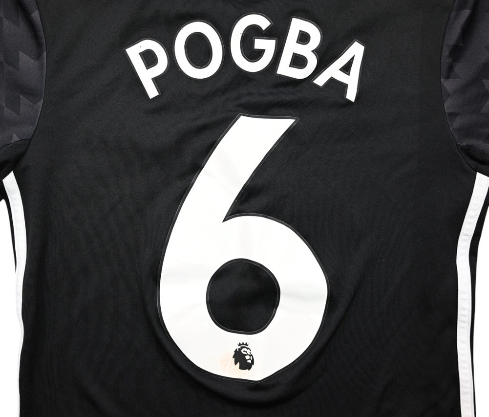 2017-18 MANCHESTER UNITED *POGBA* SHIRT M. BOYS
